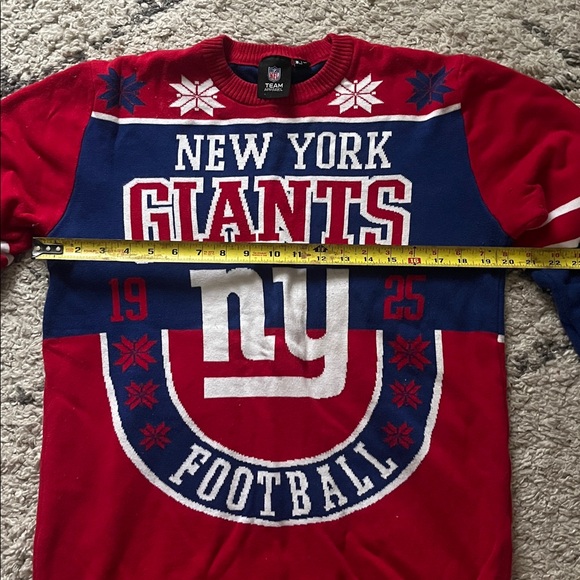New York Giants Tacky Christmas Sweater - Size M - Picture 9 of 10